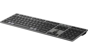 HP 725 Wireless Tastatur & Maus Set, Black 2.4 GHz,Bluetooth, CH-Layout, Supercap