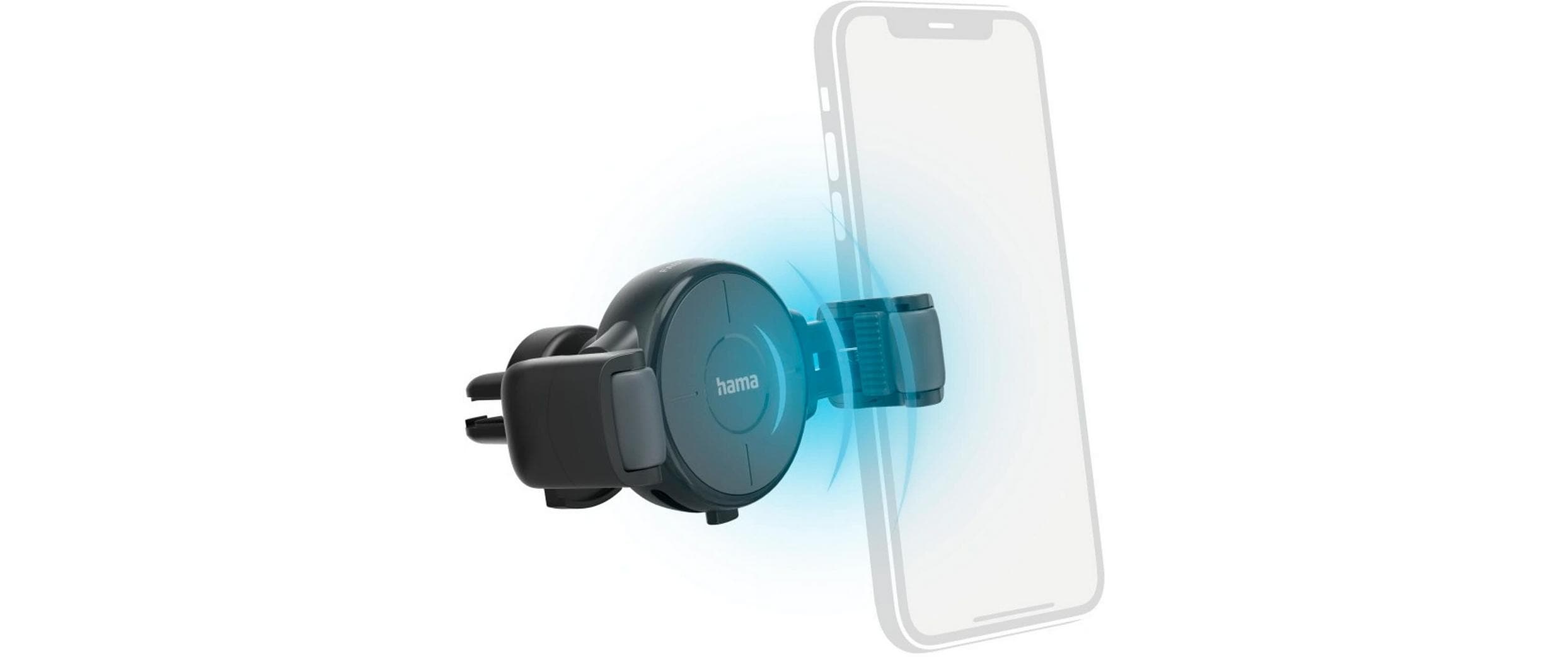 1816835_1 - Mediatech Hama Kfz Ladegerät FC10 Flex-Set Anthrazit 10W, QI