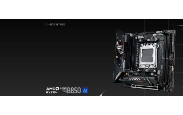 1818453_8 - Mediatech ASUS ROG STRIX B850-I GAMING WIFI, mATX AM5, AMD B850