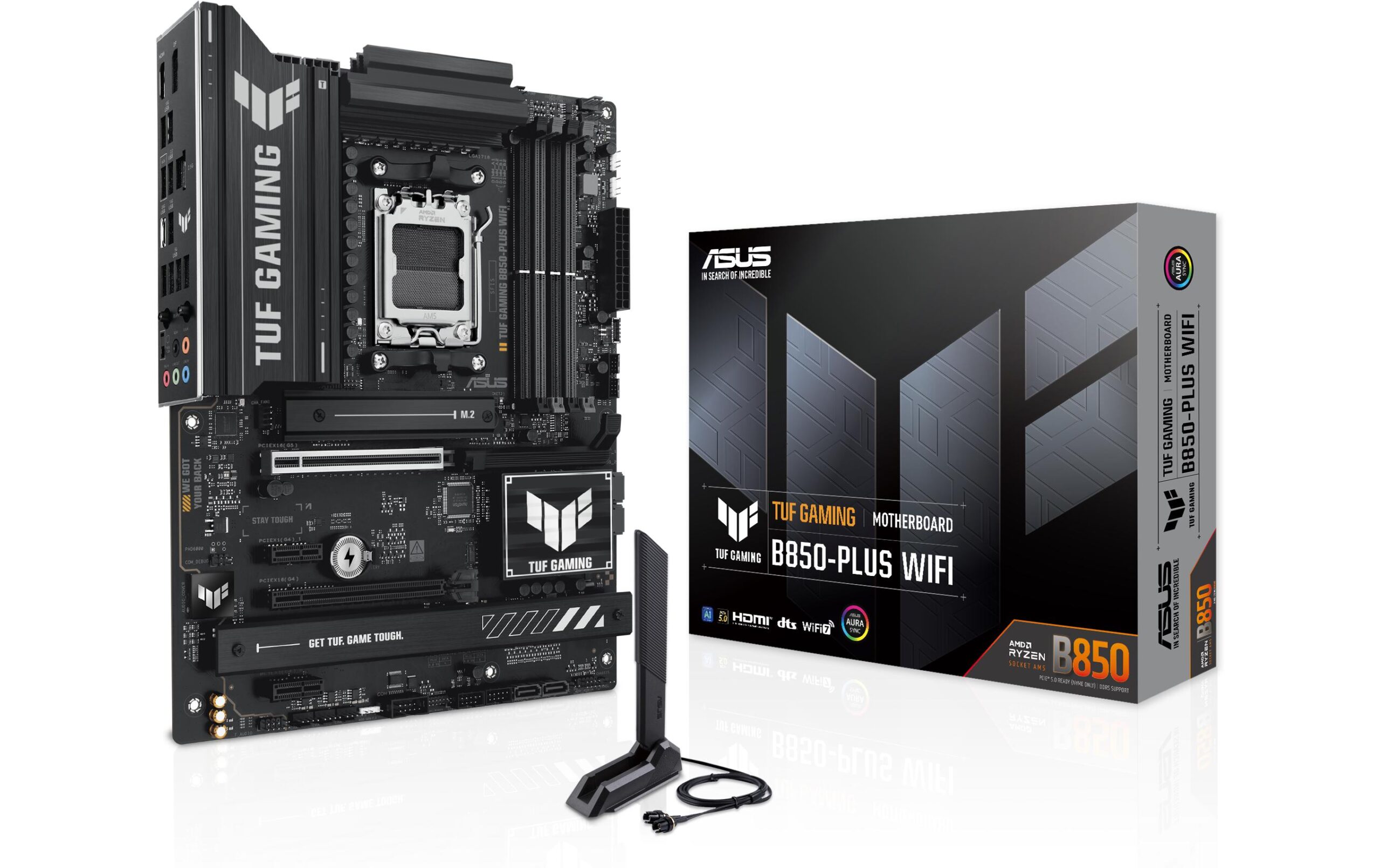 1818454 - Mediatech ASUS TUF GAMING B850-PLUS GAMING WIFI, ATX AM5, AMD B850 kaufen Schweiz | Mediatech.ch