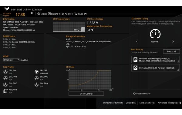 1818454_3 - Mediatech ASUS TUF GAMING B850-PLUS GAMING WIFI, ATX AM5, AMD B850