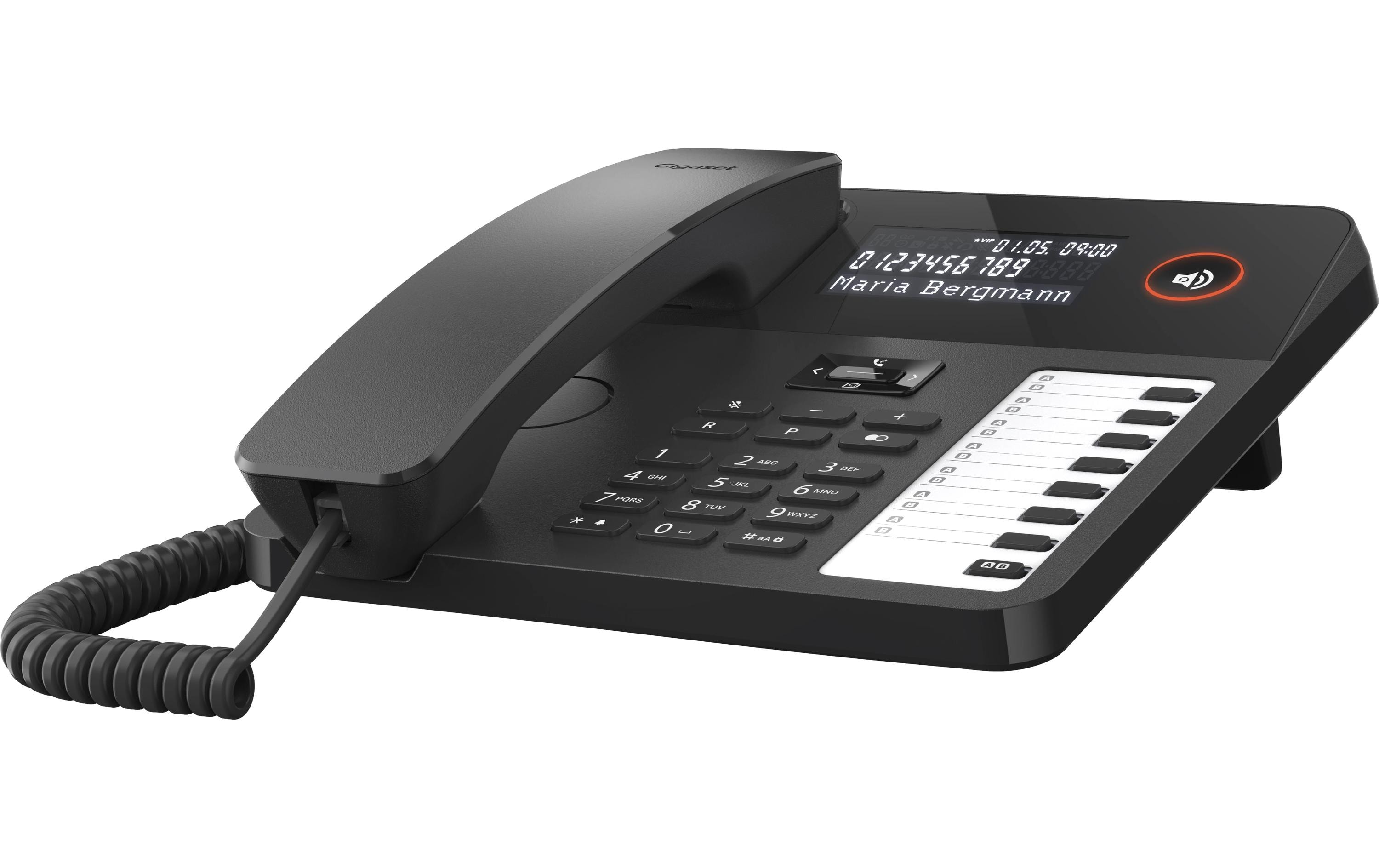 1820569 - Mediatech Gigaset Desk 600 schwarz analog kaufen Schweiz | Mediatech.ch