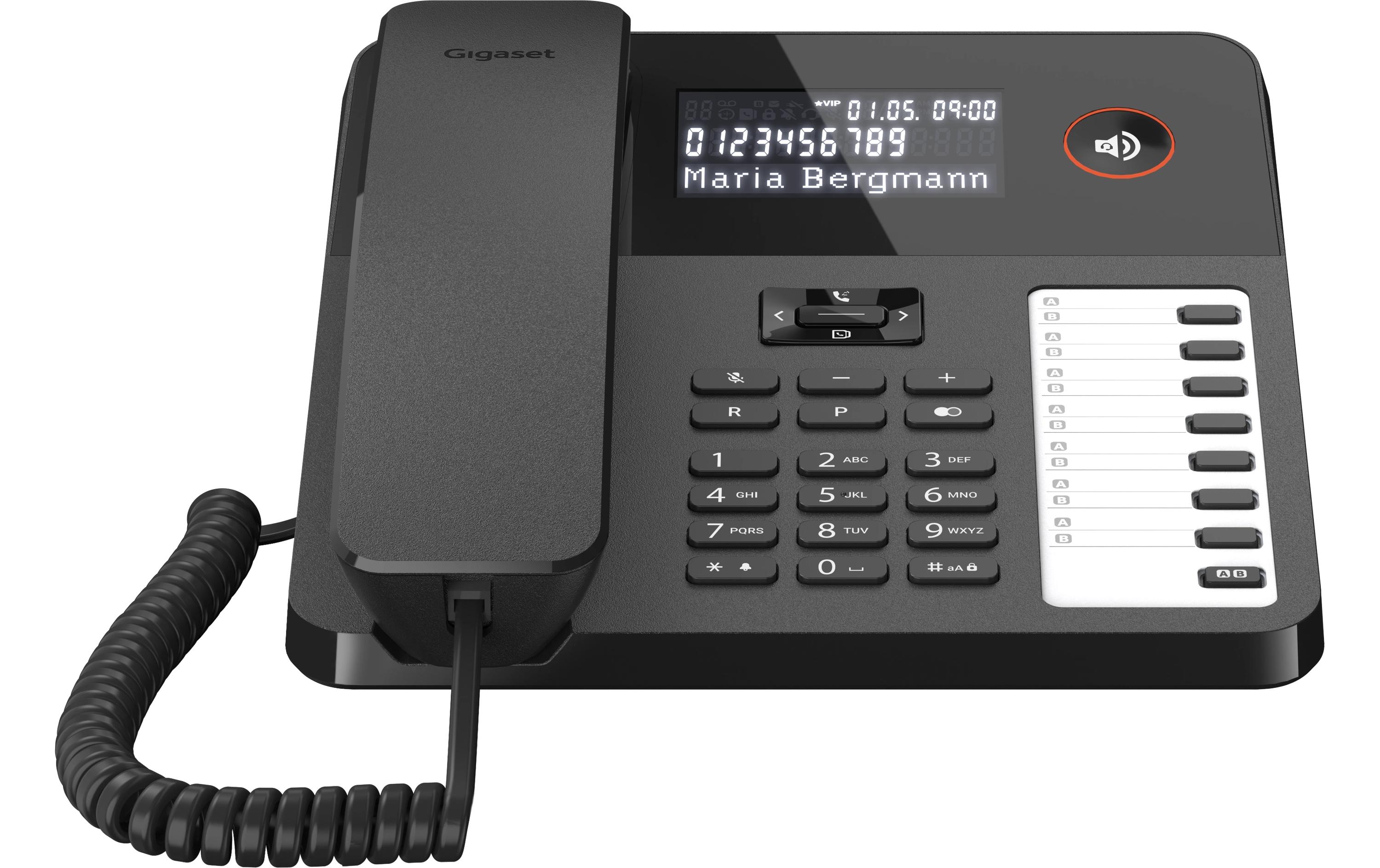1820569_1 - Mediatech Gigaset Desk 600 schwarz analog