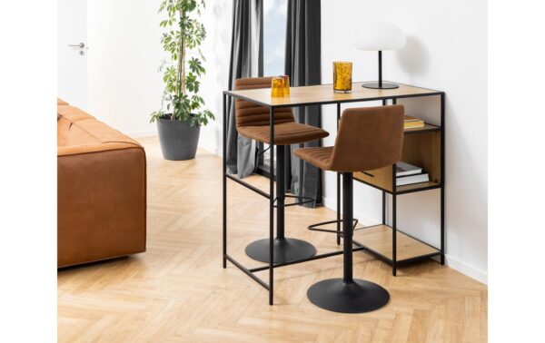 AC Design Barstuhl Kimmy 2 Stück Stahl/Polyurethane, 2 Stück, Camel