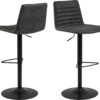 AC Design Barstuhl Kimmy 2 Stück Stahl/Polyurethane, 2 Stück, Anthrazit