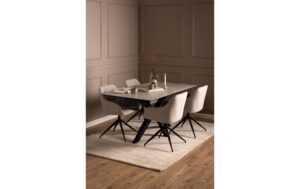 AC Design Esszimmerst. Brooke Monza2 1 Stk. Stahl/Textil, Beige