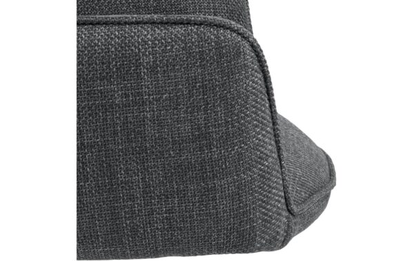 1820847_4 - Mediatech AC Design Esszimmerstuhl Glenda 2 Stück Stahl/Polyurethan, Dark Grey