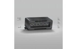 mediahub2 Dock schwarz M2-ENC07-9940 2x USB-C bis 100W, Ethernet, 2xHDMI, 2x USB