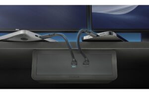 mediahub2 Dock schwarz M2-ENC07-9940 2x USB-C bis 100W, Ethernet, 2xHDMI, 2x USB