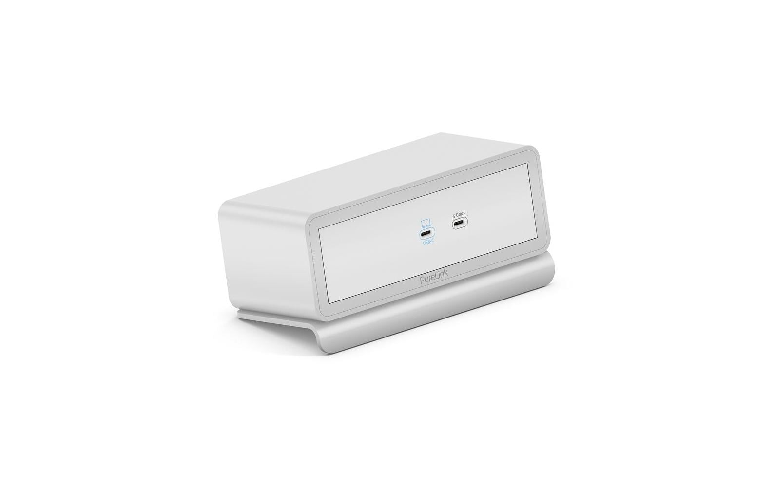 1821098 - Mediatech PureLink mediahub2 Dock weiss M2-ENC07-9941 2x USB-C bis 100W, Ethernet, 2xHDMI, 2x USB kaufen | Mediatech.ch