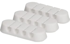 1822551_4 - Mediatech MULTI STOP Set 3x weiss 2 Stück, 10.2x4cm, weiss