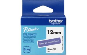 1824265 - Mediatech Brother P-touch Schriftband Btag-F35 weiss auf violet, 12mm kaufen Schweiz | Mediatech.ch
