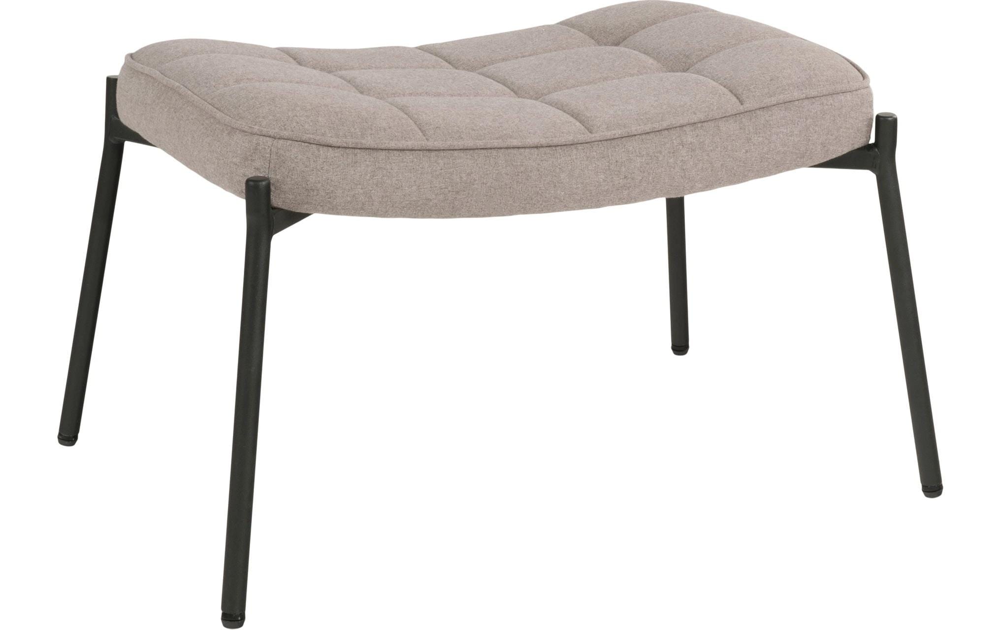 1827503 - Mediatech House Nordic Hocker Glasgow, Steinfarben Polyester, Kiefernholz, Stahl kaufen Schweiz | Mediatech.ch
