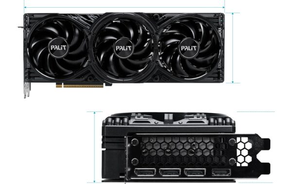 1828597_3 - Mediatech Palit RTX5080 GamingPro, 16GB GDDR7 GeForce RTX5080, 3x DP, 1x HDMI