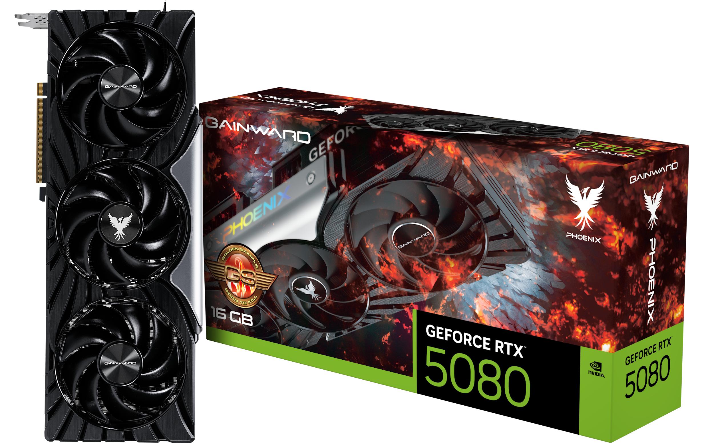 1828696 - Mediatech Gainward RTX5080 Phoenix GS, 16GB GDDR7 GeForce RTX5080, 3x DP, 1x HDMI kaufen Schweiz | Mediatech.ch