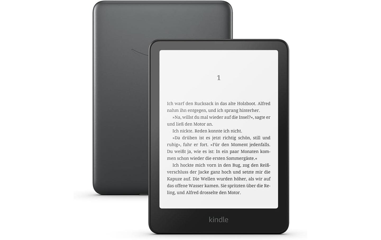 1831107 - Mediatech Amazon Kindle Paperwhite2024 32GB black 300 ppi high-resolution 7 display
