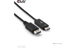 Club 3D, DP 1.4 auf HDMI 4K60Hz mit HDR M/M 2m 32 AWG