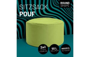 1831501_1 - Mediatech Lumaland Hocker 50 Liter Grün 45x25cm, Waschbar, Abnehmbar
