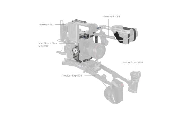 1832769_4 - Mediatech SmallRig Basic Cage Kit for Canon C400