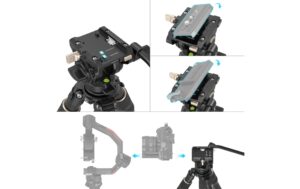SmallRig Carbon Fiber Tripod Kit FT-S303