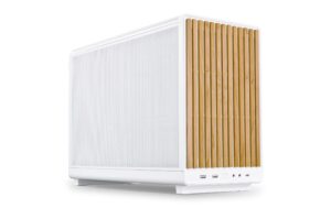 1833014 - Mediatech Lian Li DAN CASES A3-mATX Wood Edition WH Micro-ATX Gehäuse, Buche, Weiss kaufen Schweiz | Mediatech.ch