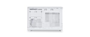 1833014_4 - Mediatech Lian Li DAN CASES A3-mATX Wood Edition WH Micro-ATX Gehäuse, Buche, Weiss