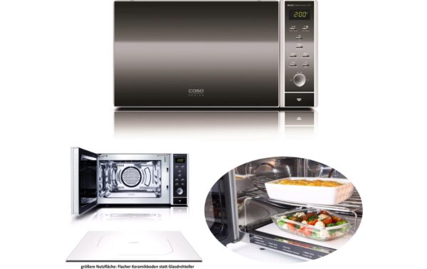 Caso Mikrowelle MCG 25 Ceramic Chef 2050W