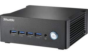 Shuttle nano Barebone NA10H7 schwarz AMD R7-8845HS, 2x DDR5 SO-DIMM