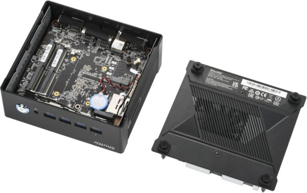 Shuttle nano Barebone NA10H7 schwarz AMD R7-8845HS, 2x DDR5 SO-DIMM