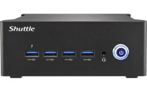 Shuttle nano Barebone NA10H7 schwarz AMD R7-8845HS, 2x DDR5 SO-DIMM