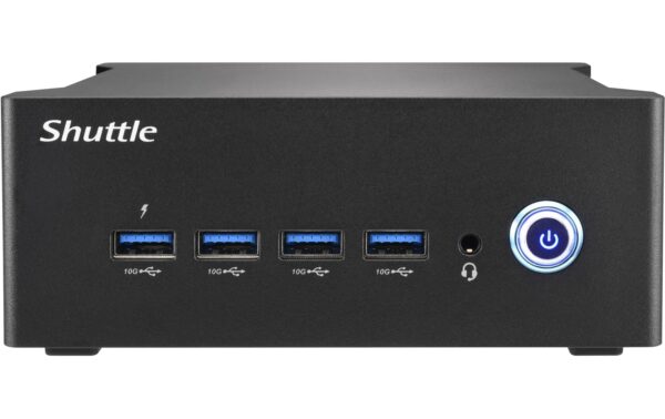 Shuttle nano Barebone NA10H7 schwarz AMD R7-8845HS, 2x DDR5 SO-DIMM