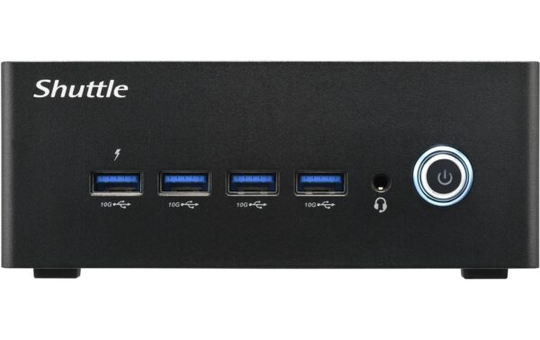 Shuttle nano Barebone NA10H7 schwarz AMD R7-8845HS, 2x DDR5 SO-DIMM