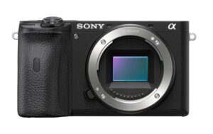 Sony Alpha 6100 Body, 24.3 MP nur Body, ohne Objektiv