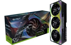 1836003 - Mediatech Palit RTX5090 Game Rock OC, 32GB GDDR7 GeForce RTX5090, 3x DP, 1x HDMI kaufen Schweiz | Mediatech.ch