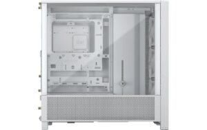 Corsair Midi Tower Frame 4000D RS Weiss 4x 3.5, 2x 2.5, 2x USB-A, 1x USB-C
