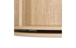 1837330_3 - Mediatech relaxdays Bücherregal drehbar 4 Etagen Spanplatte China, Hellbraun