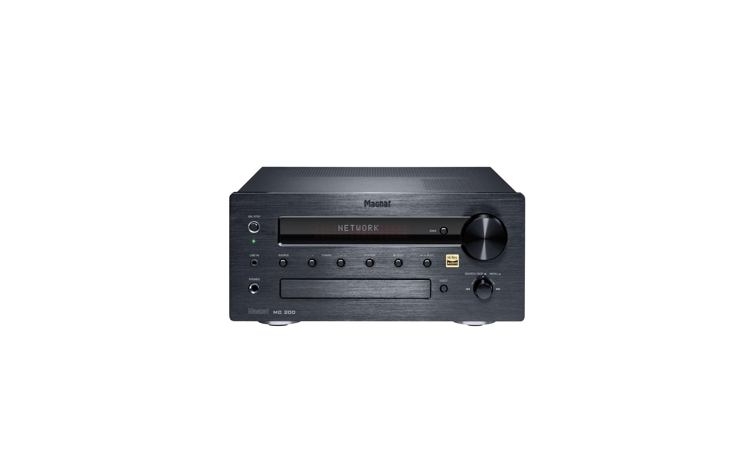 1841635 - Mediatech Magnat Netzwerk-Receiver MC 200 R Schwarz, CD-Player, DAB+ Empfänger, Hi-Res kaufen Schweiz | Mediatech.ch