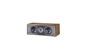 Magnat Centerlautsprecher MONITOR S12C Walnuss, 2-Wege, Doppelbass-Bestückung
