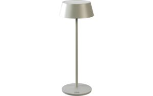 Konstsmide Menton USB-Tischleuchte Grau LED 2200/2700K, Dimmbar / IP54