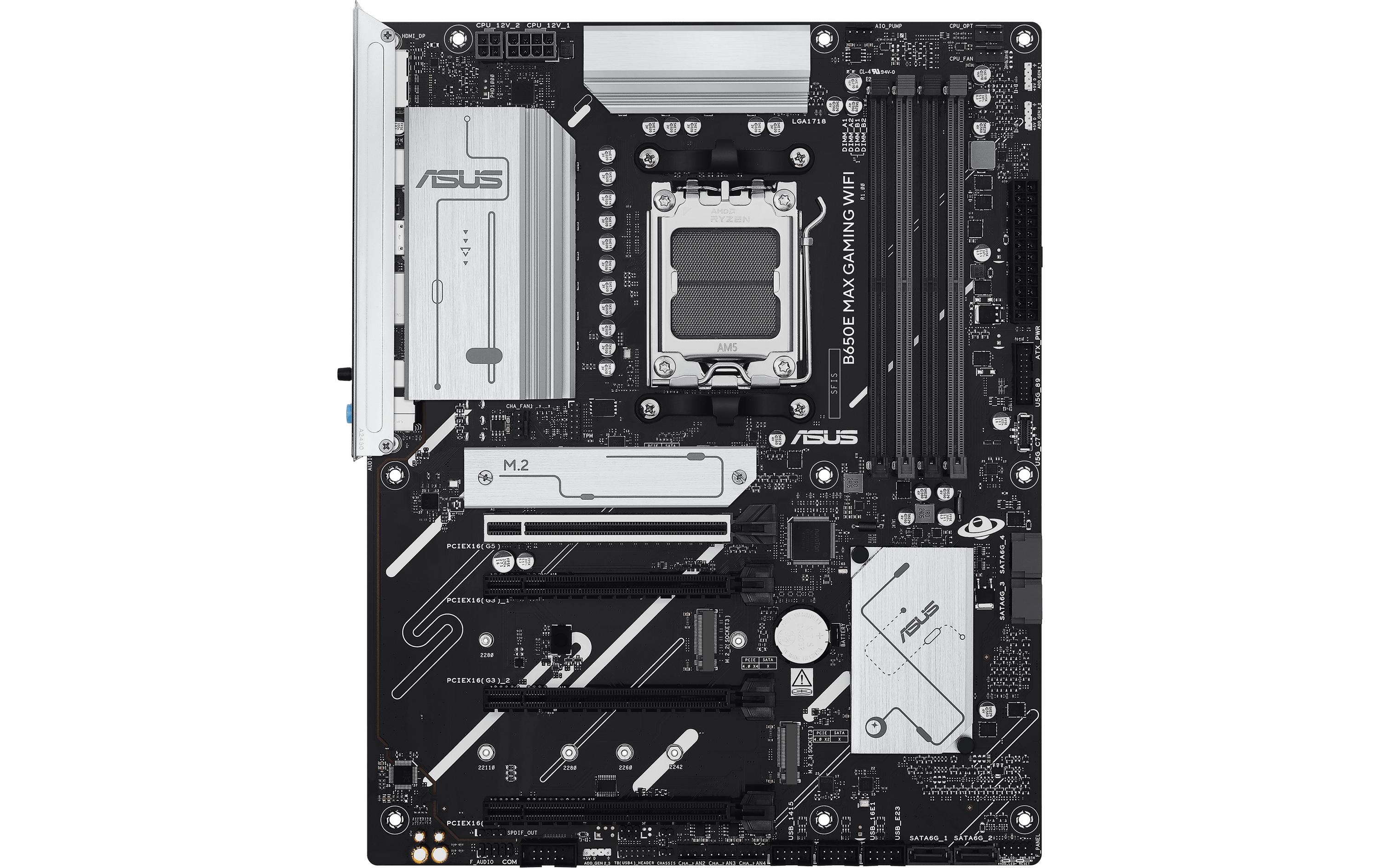 1842344_1 - Mediatech ASUS B650E MAX GAMING WIFI, ATX AM5, AMD B650, 4x DDR5, PCI-E 5.0, WIFI6E