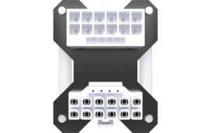 Corsair 12V-2x6 GPU Power Adapter Weiss, Style A