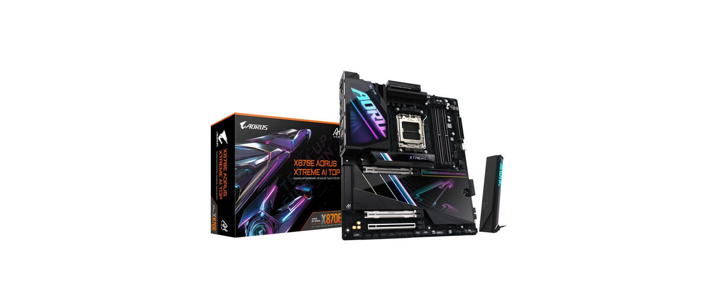 1843792 - Mediatech Gigabyte X870E AORUS XTREME AI TOP, EATX AM5, AMD X870E, 4x DDR5, WIFI 7 kaufen Schweiz | Mediatech.ch