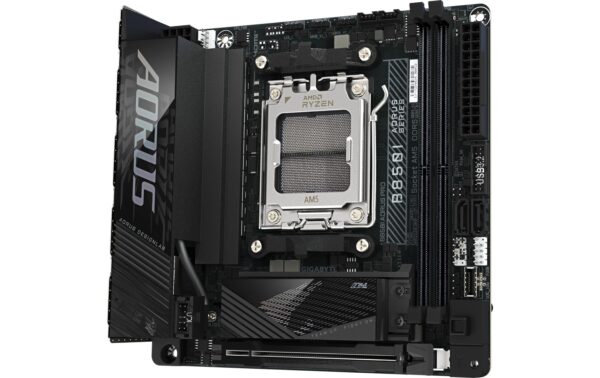 1843804_2 - Mediatech Gigabyte B850I AORUS PRO, mini-ATX AM5, AMD B850, 2x DDR5, WIFI 7