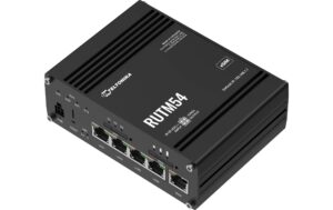 Teltonika 5G/LTE Industrierouter RUTM54 3.4Gbps 5G, Cat.19, 5xGE, WiFi-5, Dual-Sim