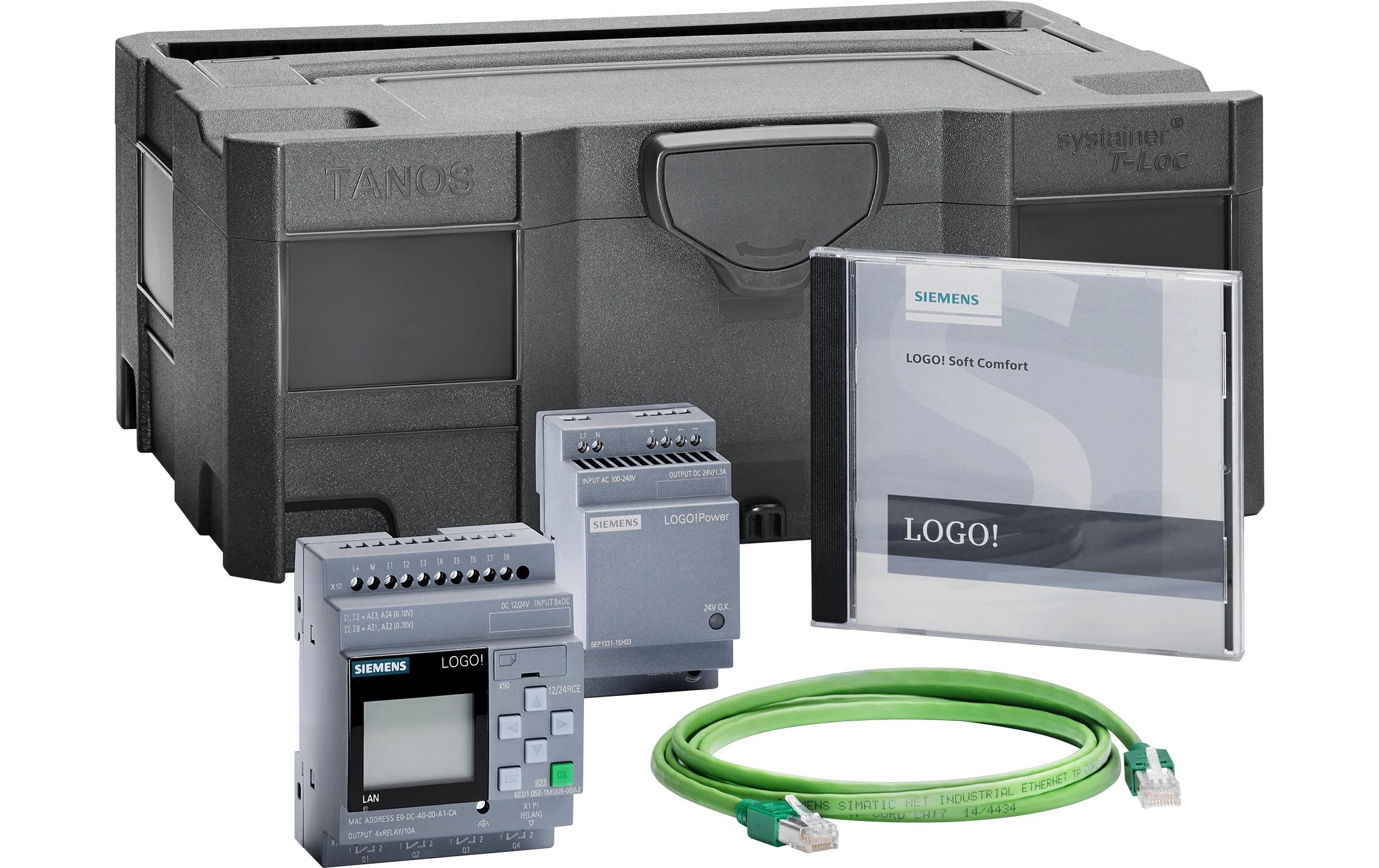 1846409 - Mediatech Siemens LOGO! Starter-Kit 12/24RCE V8.4 mit Zubehör kaufen Schweiz | Mediatech.ch