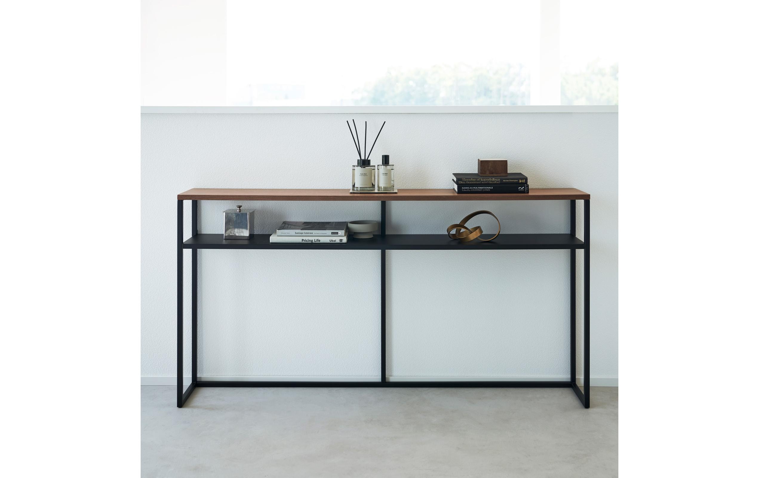 1847930_1 - Mediatech Yamazaki Konsolentisch TOWER MDF, China, Schwarz