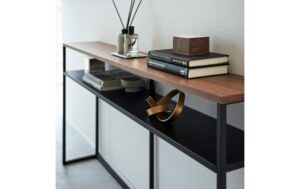 1847930_2 - Mediatech Yamazaki Konsolentisch TOWER MDF, China, Schwarz