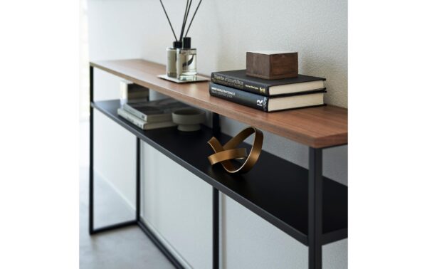 1847930_2 - Mediatech Yamazaki Konsolentisch TOWER MDF, China, Schwarz