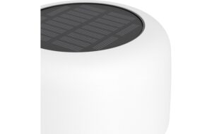 EGLO SOLAR Tischleuchte ROCCANOVA Weiss LED 2.8W 270lm 3000K, USB, IP44