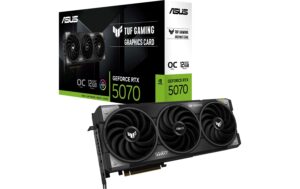 ASUS TUF RTX5070 O12G, GDDR7 GeForce RTX5070, 3x DP, 1x HDMI